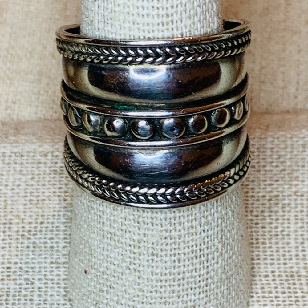 Vintage | Band | Sterling Silver Band | Whimsgoth | Festival - Picture 6 of 15